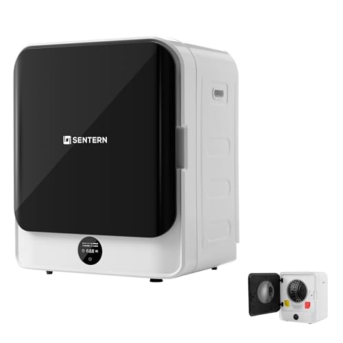 Homebliss 小型衣類乾燥機 4.5kg 布団乾燥機 衣類除湿機 排気タイプ 排水工事不要 4つの乾燥モード スマートタイマー 省エネ 生地に優しい しわ防止 コンパクト型 省スペース 一人暮らし向け 小人数家族向け 法人様向け（ブラック）